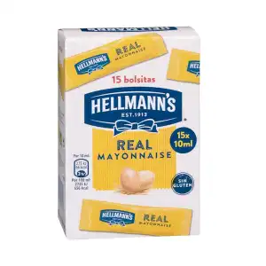 Mayonesa en sobres individuales Hellmann's Caja 150 ml