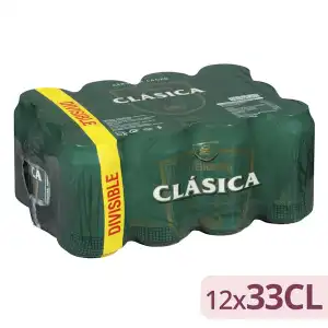 Cerveza Clásica Steinburg 12 latas X 330 ml