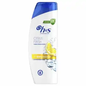 Champú anticaspa citrus fresh para pelo graso H&S 625 ml.