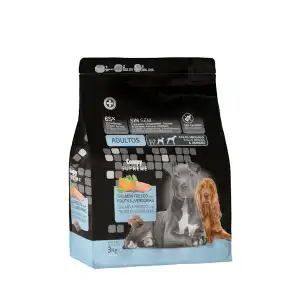 Comida perro adulto Supreme Compy salmón fresco con frutas y verduras Paquete 3 kg