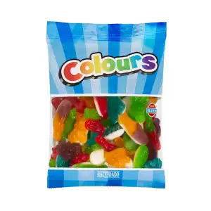 Golosinas colours Hacendado Paquete 0.25 kg