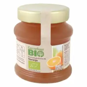 Mermelada de naranja ecológica Carrefour Bio 350 g.