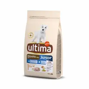 Pienso de pollo para perros cachorro mini Ultima 1,5 Kg