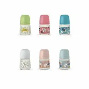 Biberón con tetina de silicona fisiológica flujo lento +0 meses Suavinex 150 ml
