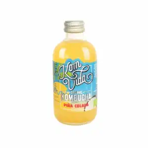 Kombucha piña colada ecológico Komvida 25 cl.