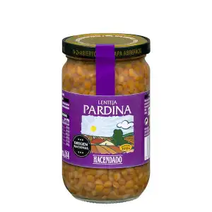 Lenteja cocida pardina Hacendado Tarro 0.295 kg