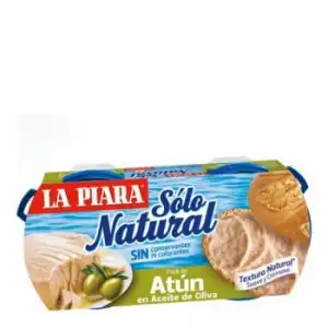 Paté de atún en aceite de Oliva La Piara pack de 2 unidades de 75 g.