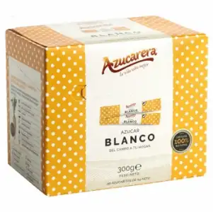 Azúcar blanco en azucaritos Azucarera 300 g.