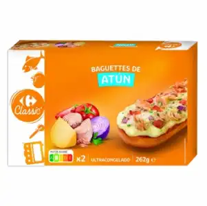 Baguettes de atún Carrefour Classic' 262 g.