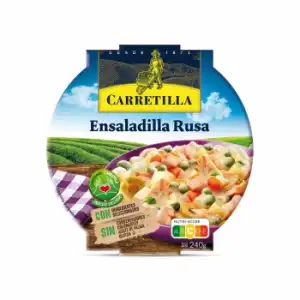 Ensaladilla rusa Carretilla sin gluten sin aceite de palma 240 g.