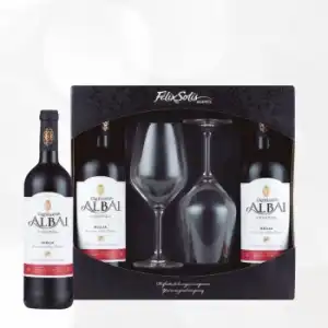 Estuche 2 Bot. Castillo De Albai Tinto Crianza 2018