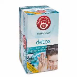 Infusión detox en bolsitas Pompadour 20 ud.