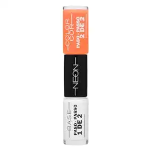 Laca de uñas neón Deliplus 197 naranja  1 ud