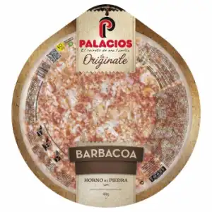 Pizza barbacoa La Originale Palacios 400 g.