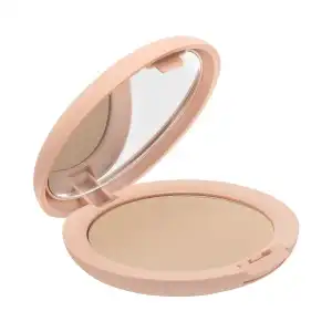 Polvo compacto perfeccionador efecto seda Deliplus 100 beige claro 0.01 ud