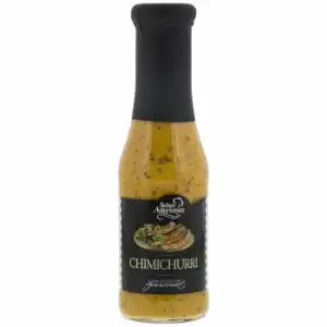 Salsa chimichurri Salsas Asturianas sin gluten botella 295 g.