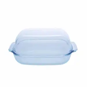 Set de 2 Fuentes Horno CARREFOUR HOME 5,7 l - Transparente