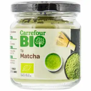 Té matcha ecológico Carrefour Bio 55 g.