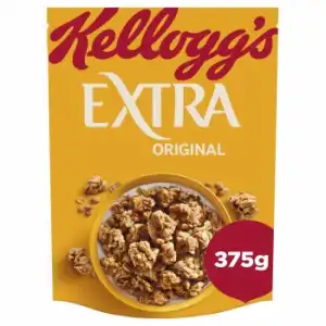 Cereales con cereales integrales original Extra Kellogg's 375 g.
