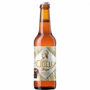 Cerveza artesana trigo La Cibeles botella 33 cl.