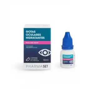 Gotas para los ojos secos hidratantes Pharmaset 10 ml.