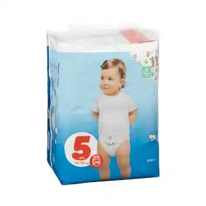 Pañales bebé talla 5 Deliplus de 14-18 kg