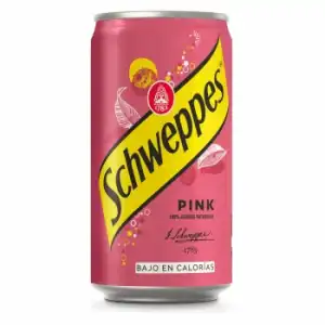 Tónica Schweppes Pink lata 25 cl.