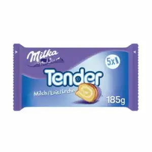 Barritas Tender milk Milka 5 ud.