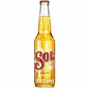Cerveza Sol botella 33 cl.