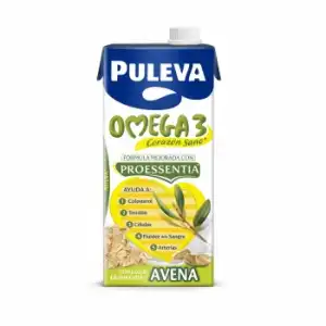 Preparado lácteo con avena Omega 3 Puleva brik 1 l.