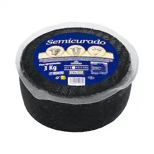 Queso mezcla semicurado Hacendado Pieza 3 kg
