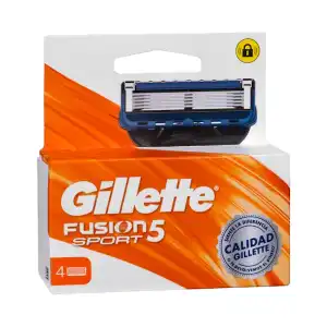 Recambios maquinilla de afeitar Gillette Fusion Sport Paquete 1 ud