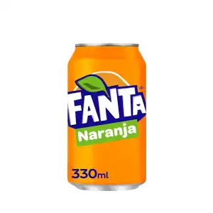 Refresco Fanta naranja Lata 330 ml