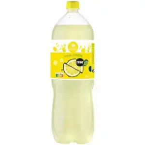 Refresco sabor limón Zero Carrefour Classic' botella 2l.