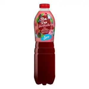 Refresco té rojo sabor frutos rojos, hibisco y granada Hacendado zero