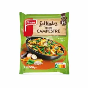 Salteado verduras receta campestre Findus-Salteados 500 g.