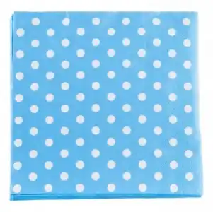 Servilletas CARREFOUR HOME 25 ud -  Celeste
