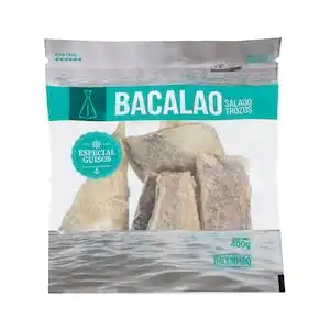 Trozos de bacalao salado Paquete 0.4 kg