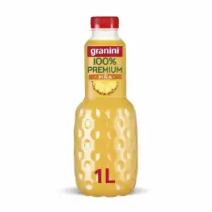 Zumo de piña 100% Premium Granini botella 1 l.