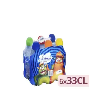 Agua mineral Font Agudes pequeña tapón infantil 6 botellas X 330 ml