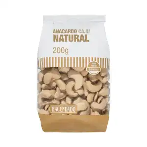 Anacardo natural Hacendado Paquete 0.2 kg