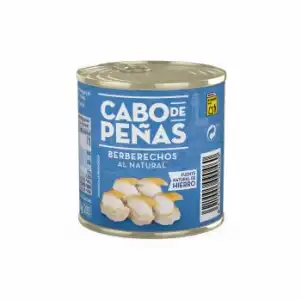 Berberechos al natural Cabo de Peñas 90 g.