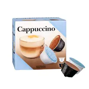 Café en cápsula cappuccino Hacendado Caja 0.1856 kg