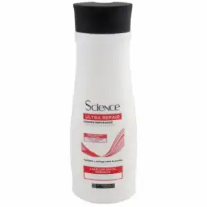 Champú reparador para cabello seco y dañado Ultra Repair Science Les Cosmétiques 400 ml.