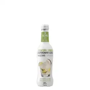 Cocktail sabor caipirinha coco sin alcohol Pi.omka con zumo de lima