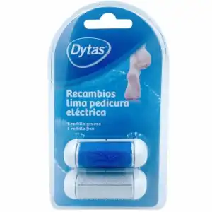 Recambio de lima pedicura Dytas 2 ud.