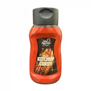 Salsa ketchup con curry Asturiana sin gluten envase 270 g.