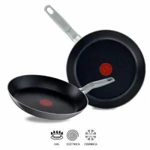 Sartenes de Aluminio TEFAL Air Cook X2 24 y 28 cm