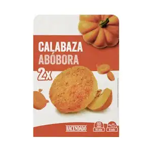 Burgers vegetales Hacendado con calabaza