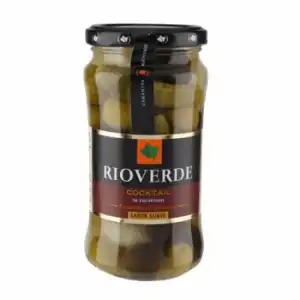 Cocktail de encurtidos sabor suave Rioverde 180 g.